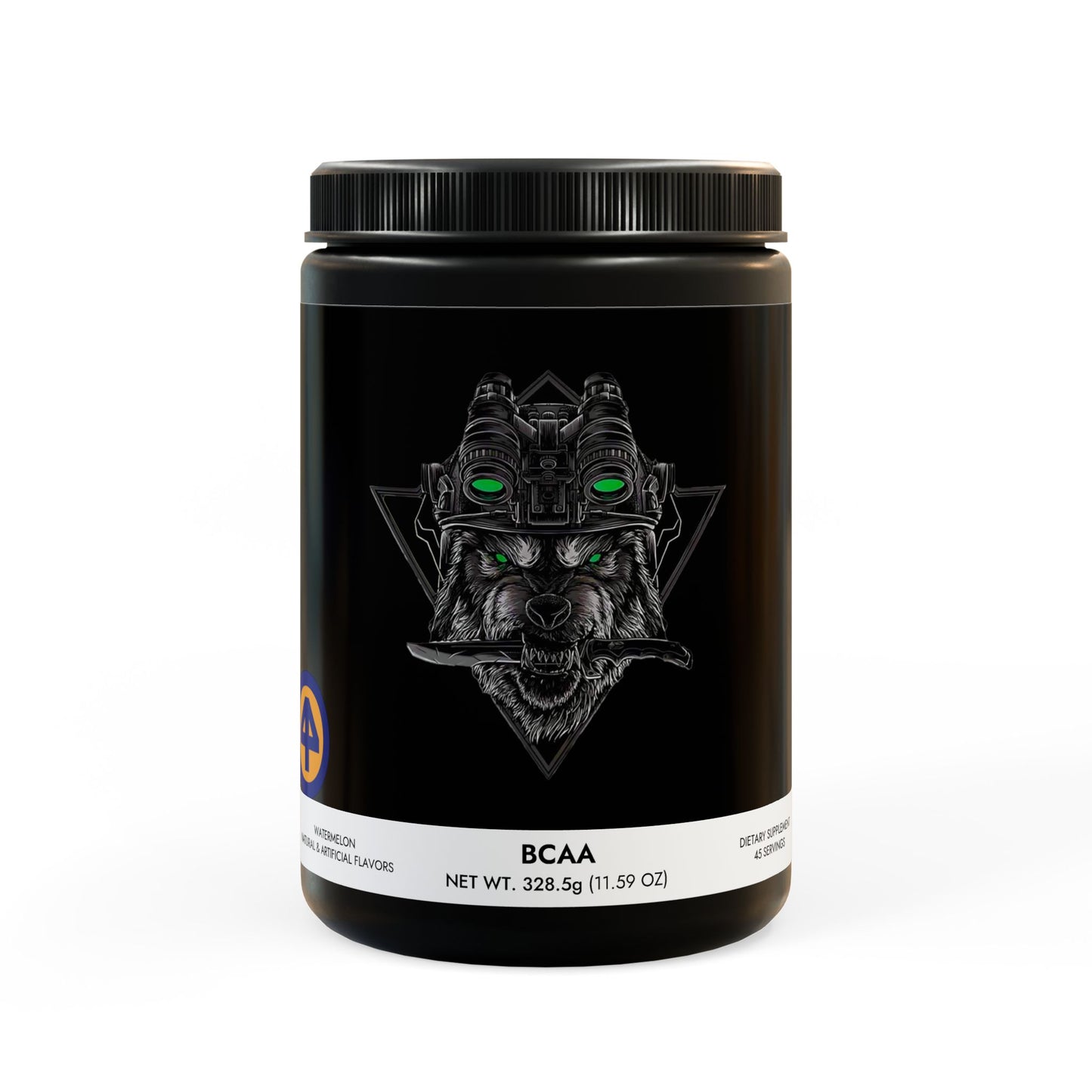 BCAA Supplement, Watermelon (325g, 11.46oz, 45 servings)