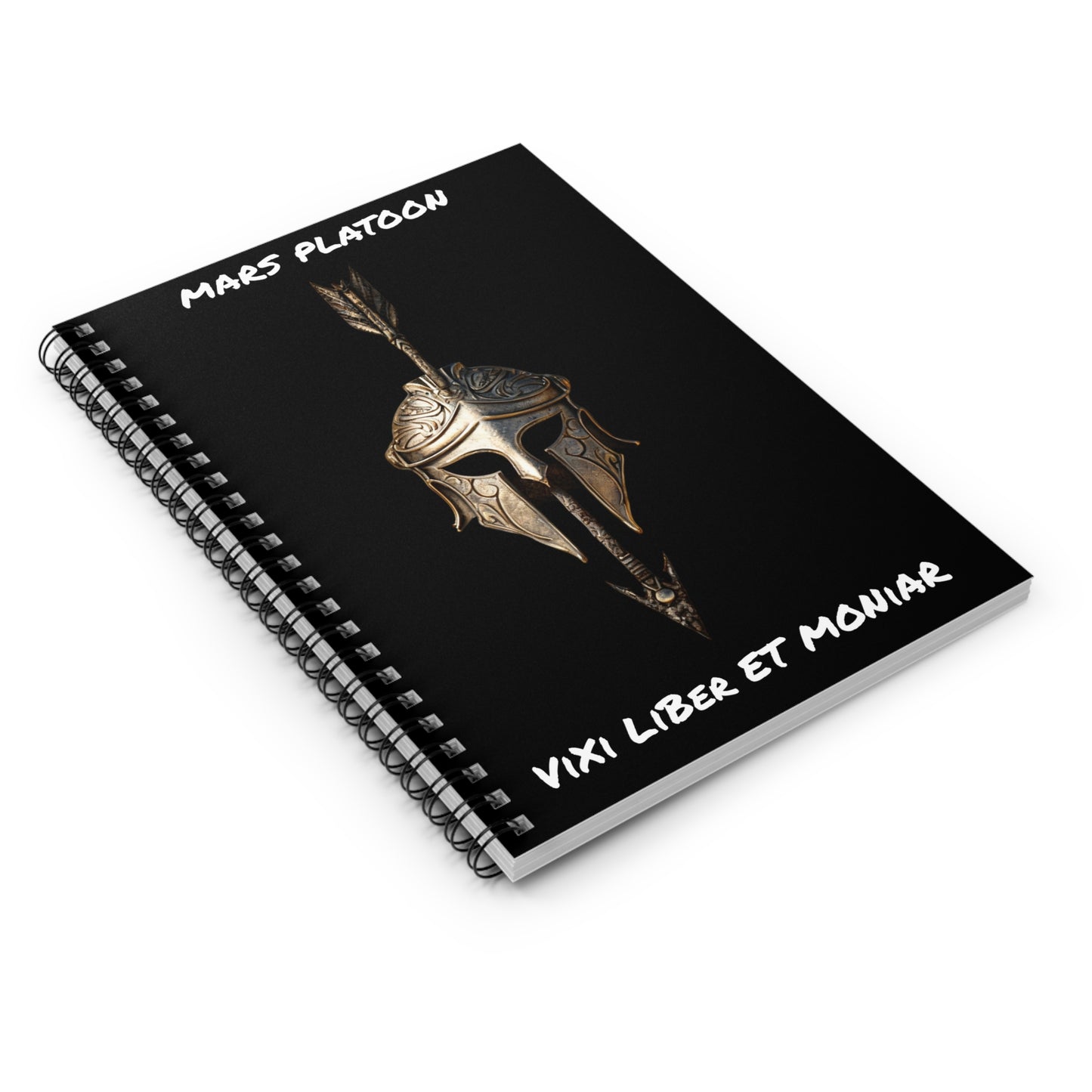 Mars Platoon - Vixi Liber Et Moniar Notebook
