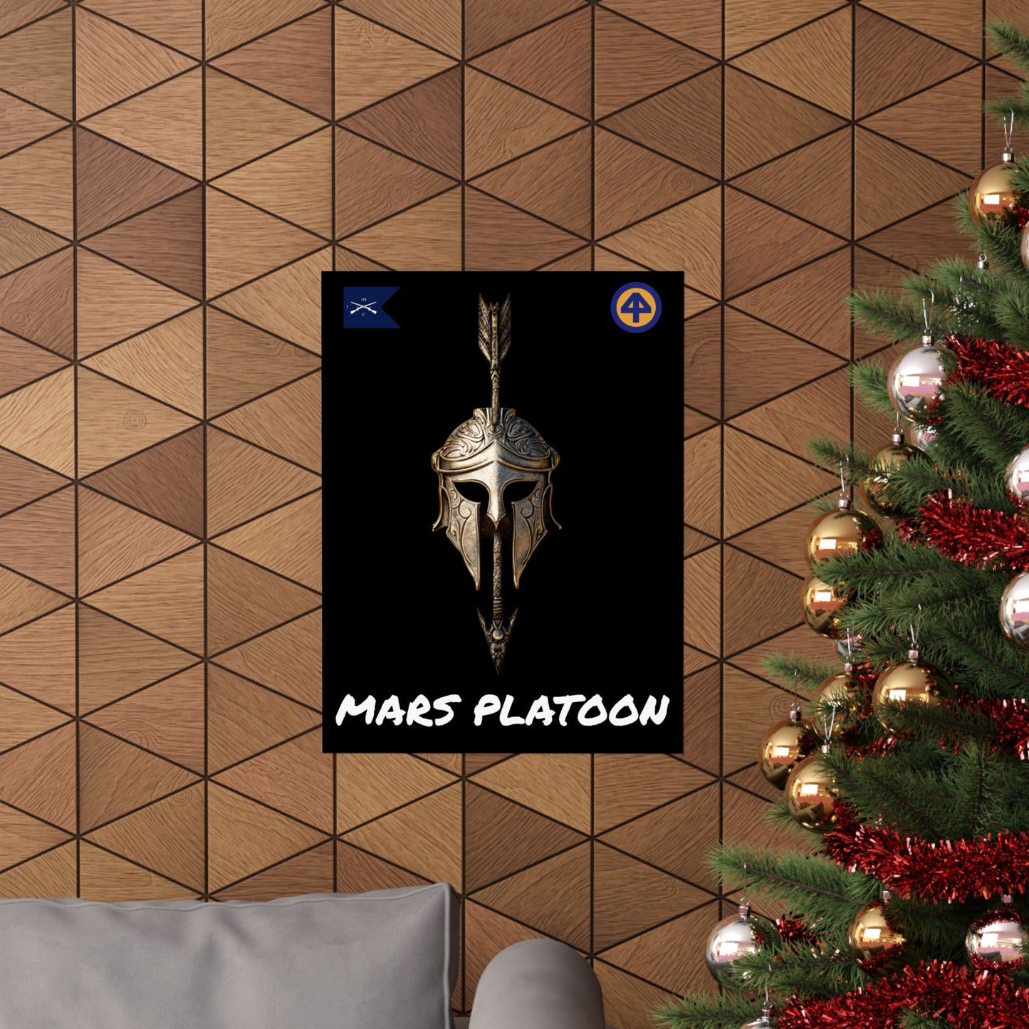 Mars Platoon Poster 18"x24"