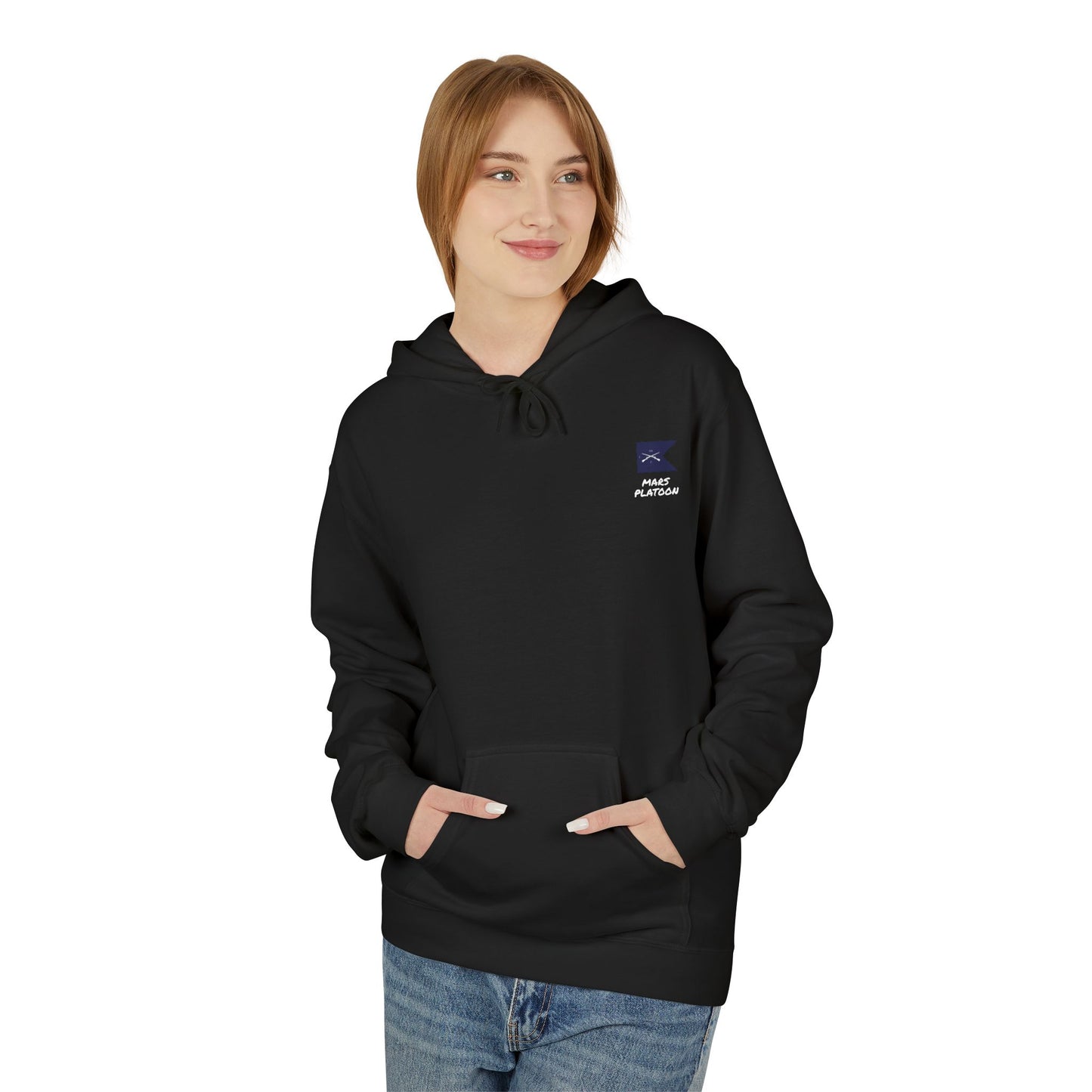Cotton "Vixi Liber et Moriar" Hooded Sweatshirt