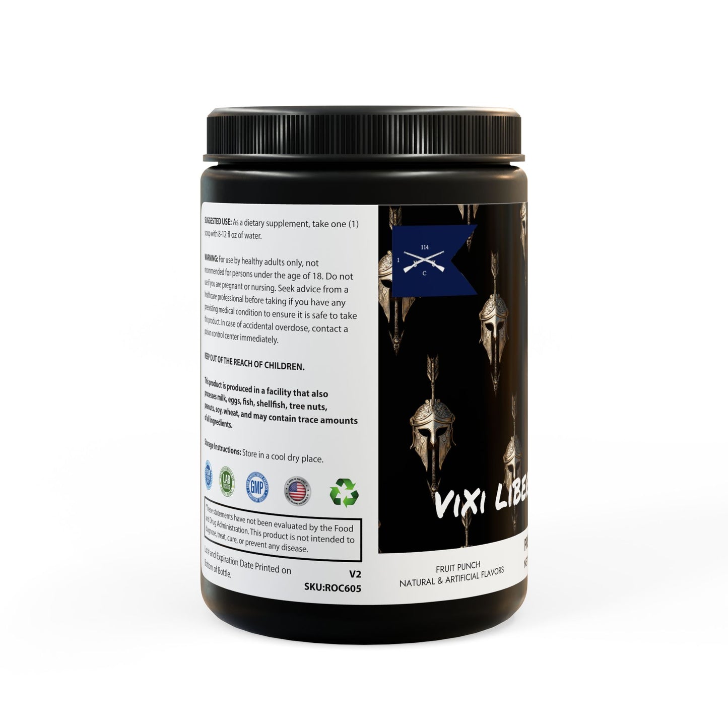 Pre-Workout Supplement, Fruit Punch (204g, 7.1oz)