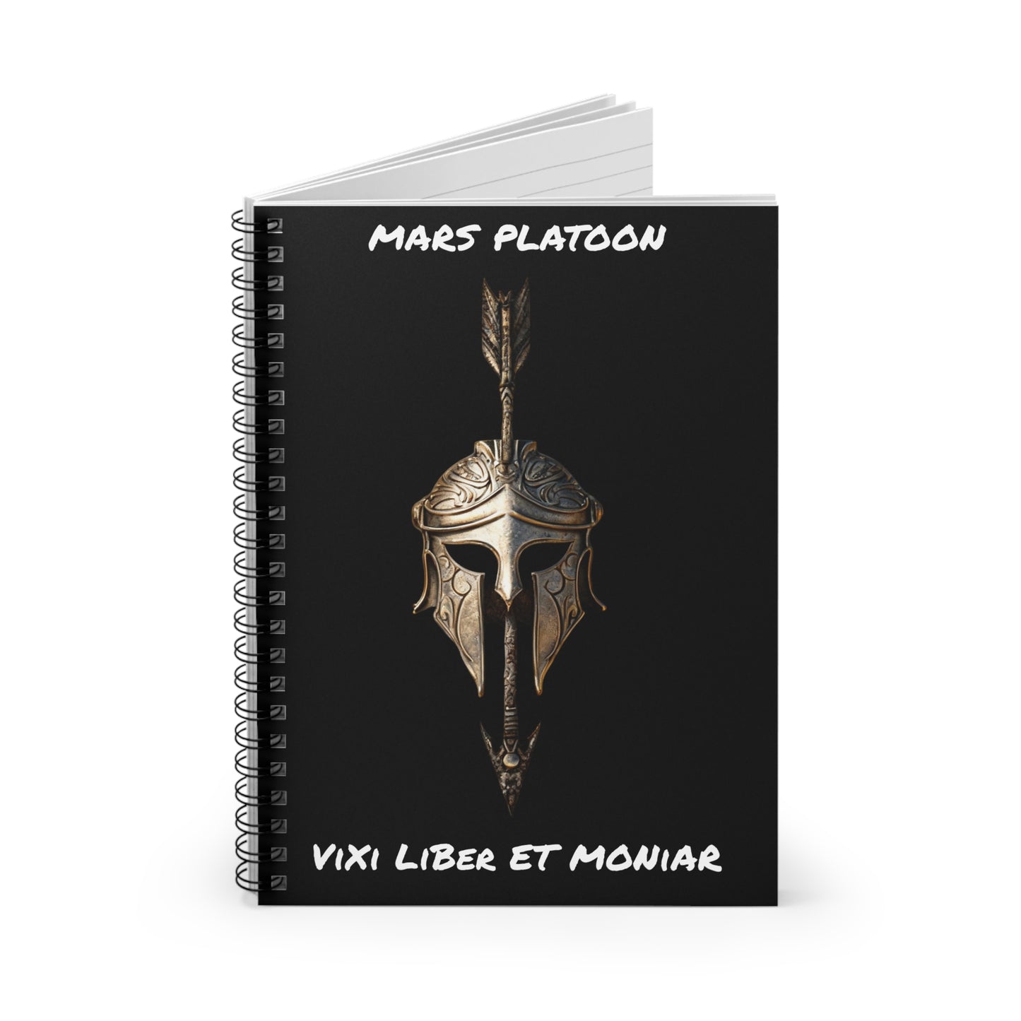 Mars Platoon - Vixi Liber Et Moniar Notebook