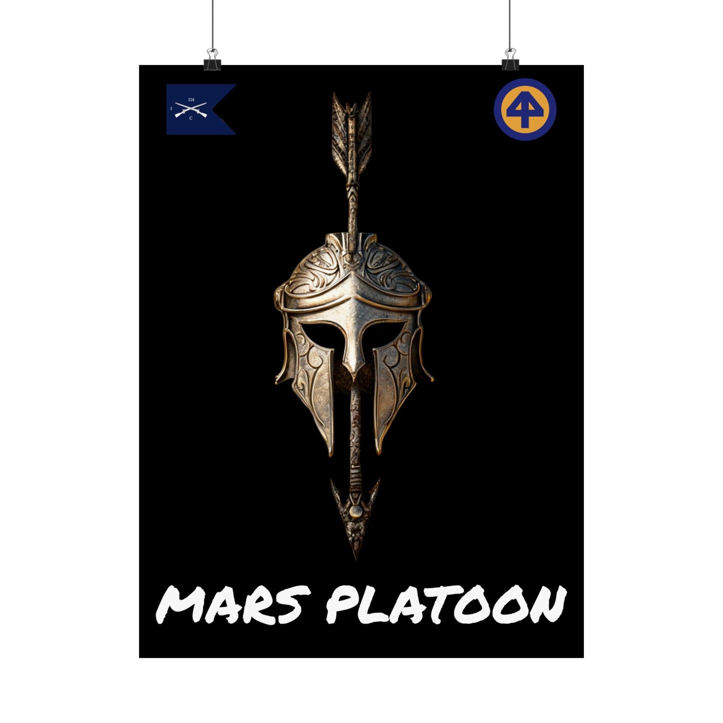 Mars Platoon Poster 18"x24"