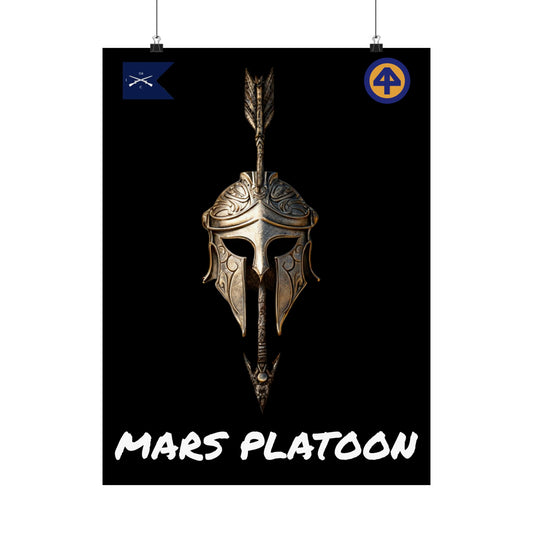 Mars Platoon Poster 18"x24"