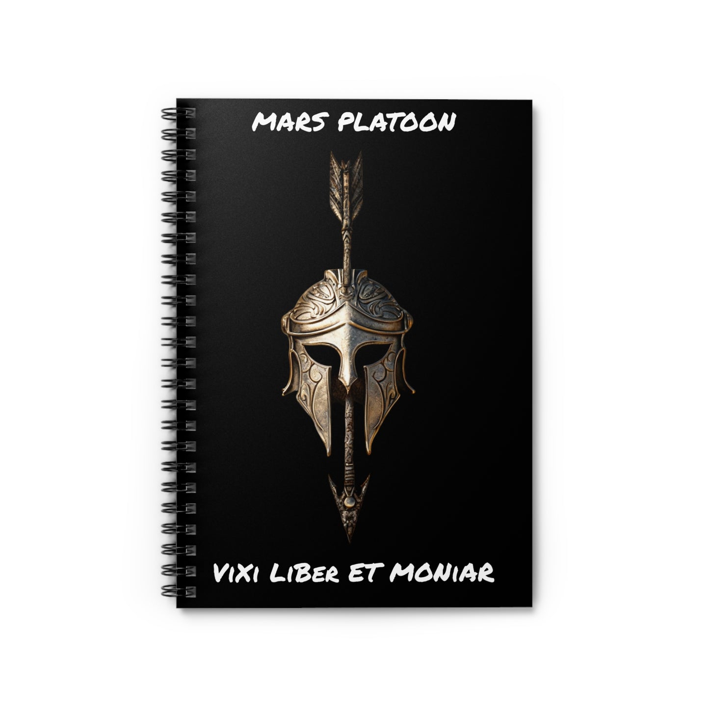 Mars Platoon - Vixi Liber Et Moniar Notebook
